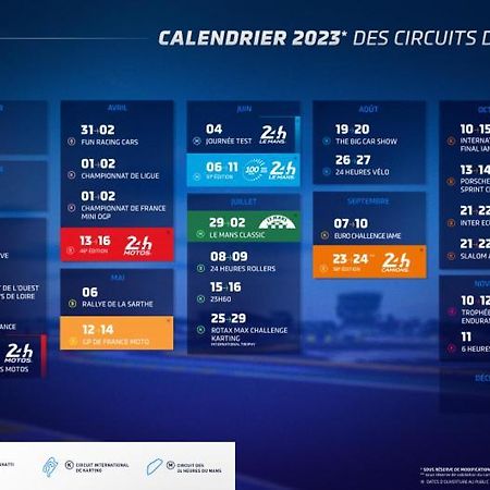 Cérans-Foulletourte Chambres Pour Les Evenements Du Circuit Du Mans מראה חיצוני תמונה